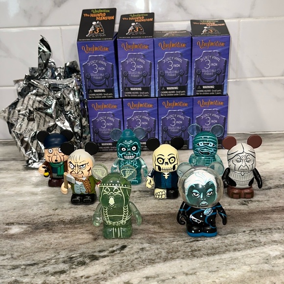NIB Disney Vinylmation HAUNTED MANSION 2 Complete Set 3